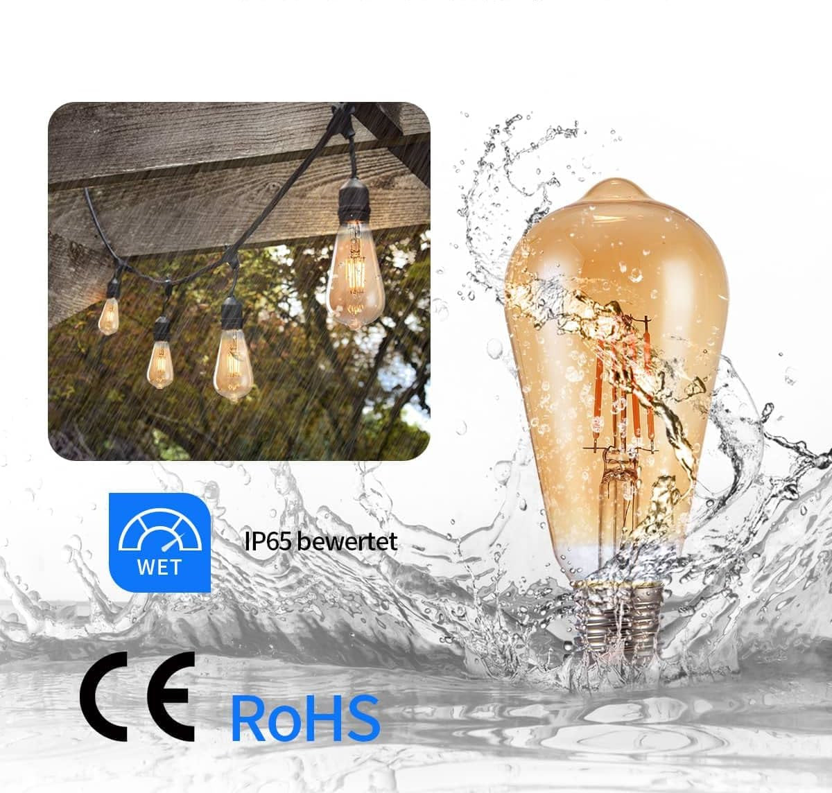 Edison Vintage LED Bulbs