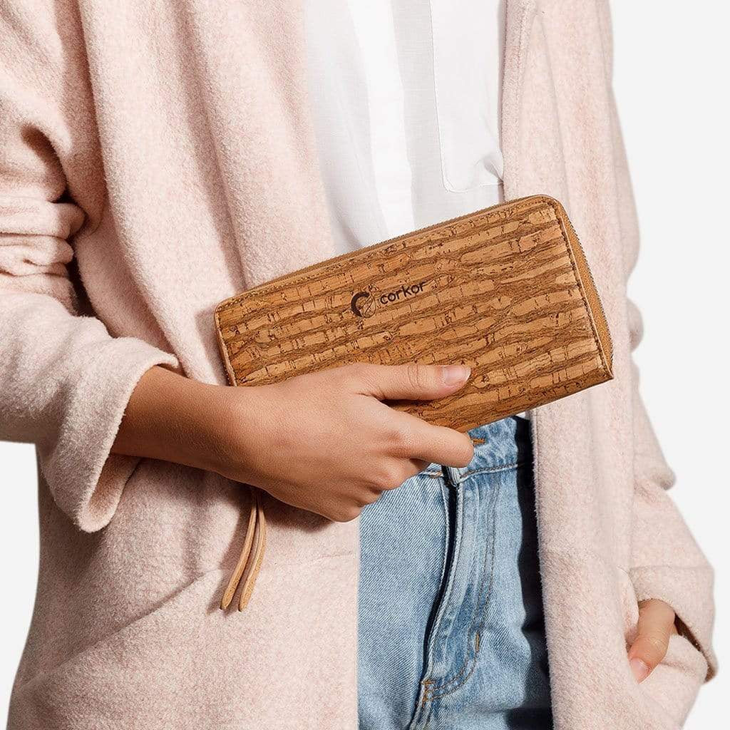 Cork Wallet Long