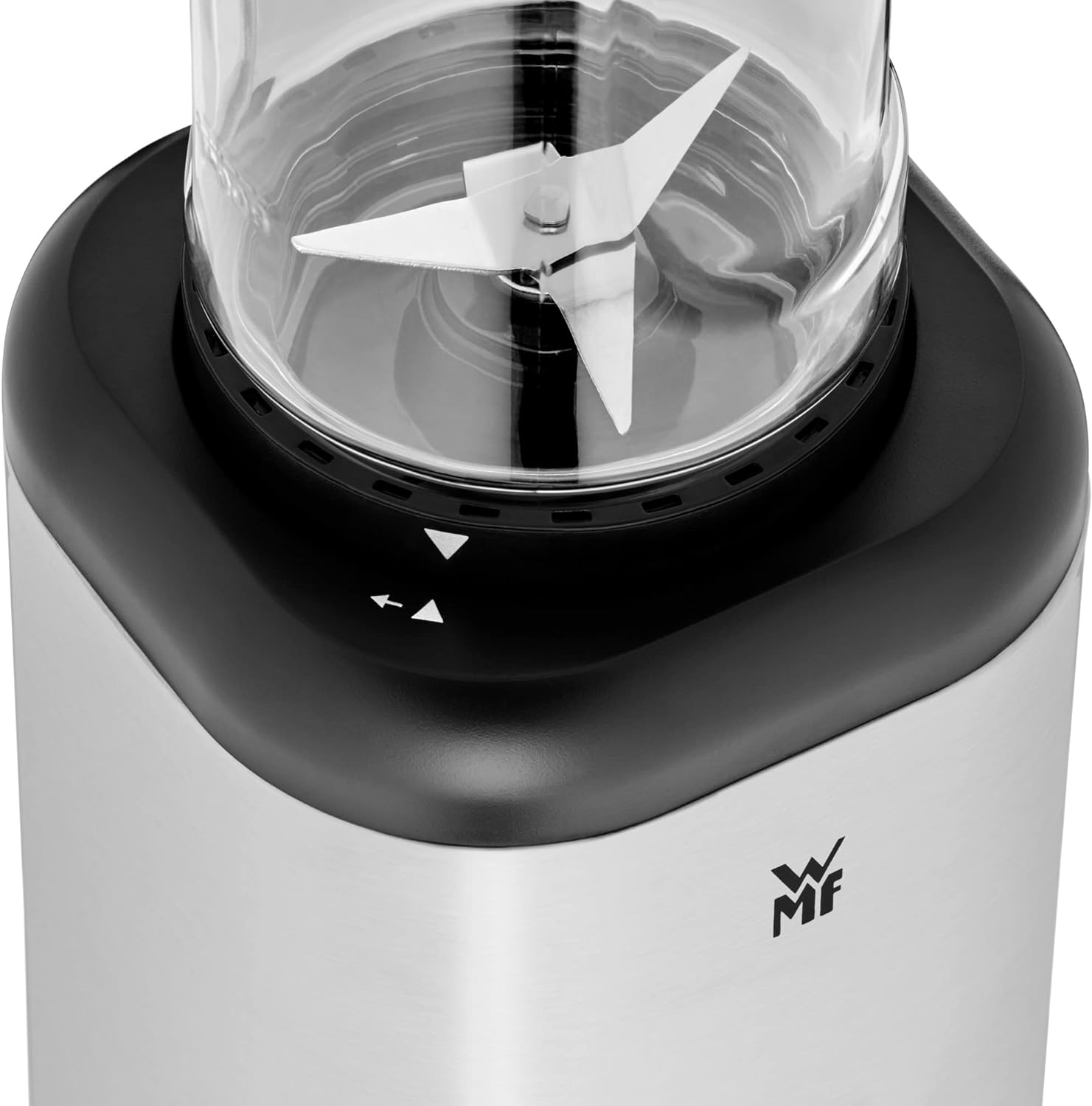 WMF Mix & Go Mini Smoothie Maker – Kompakter Standmixer mit 300 Watt und Tritan-Kunststoffflasche