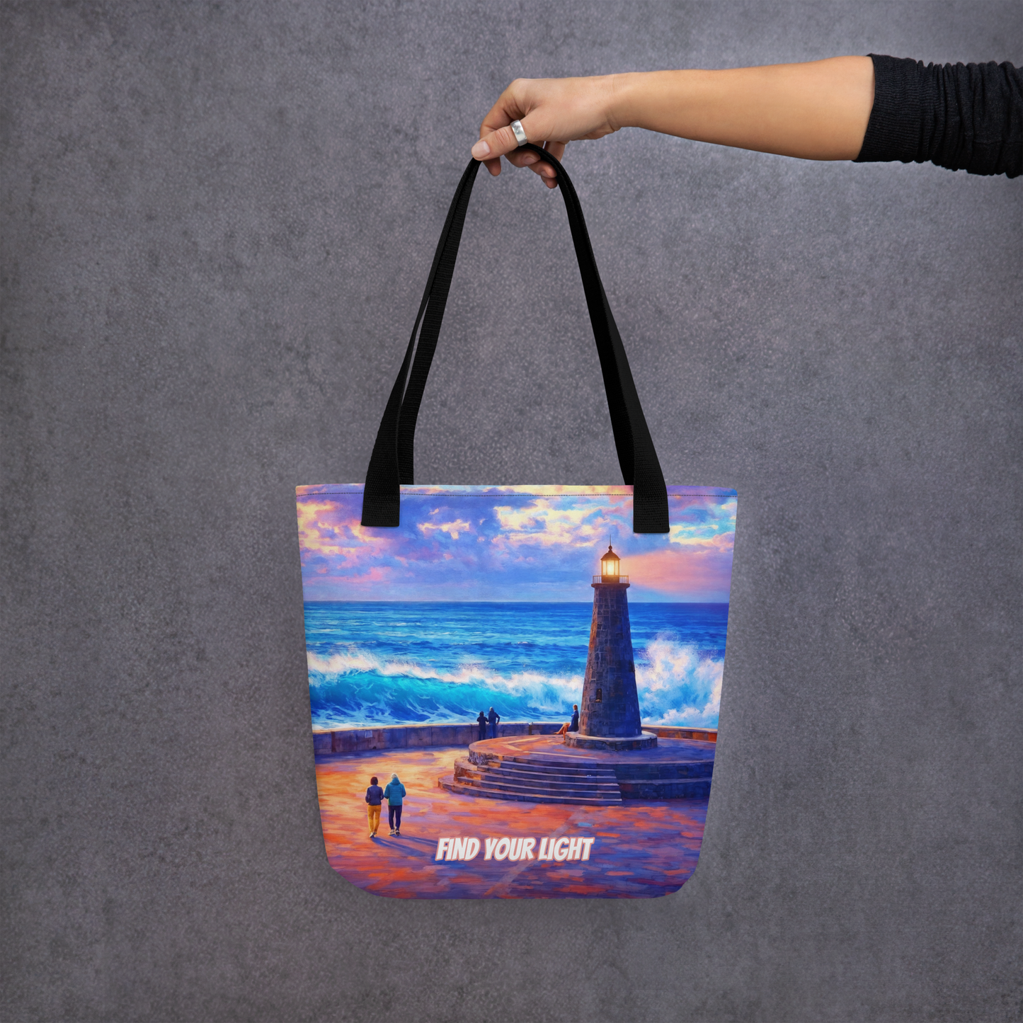 Sac fourre-tout – « Trouve ta lumière »