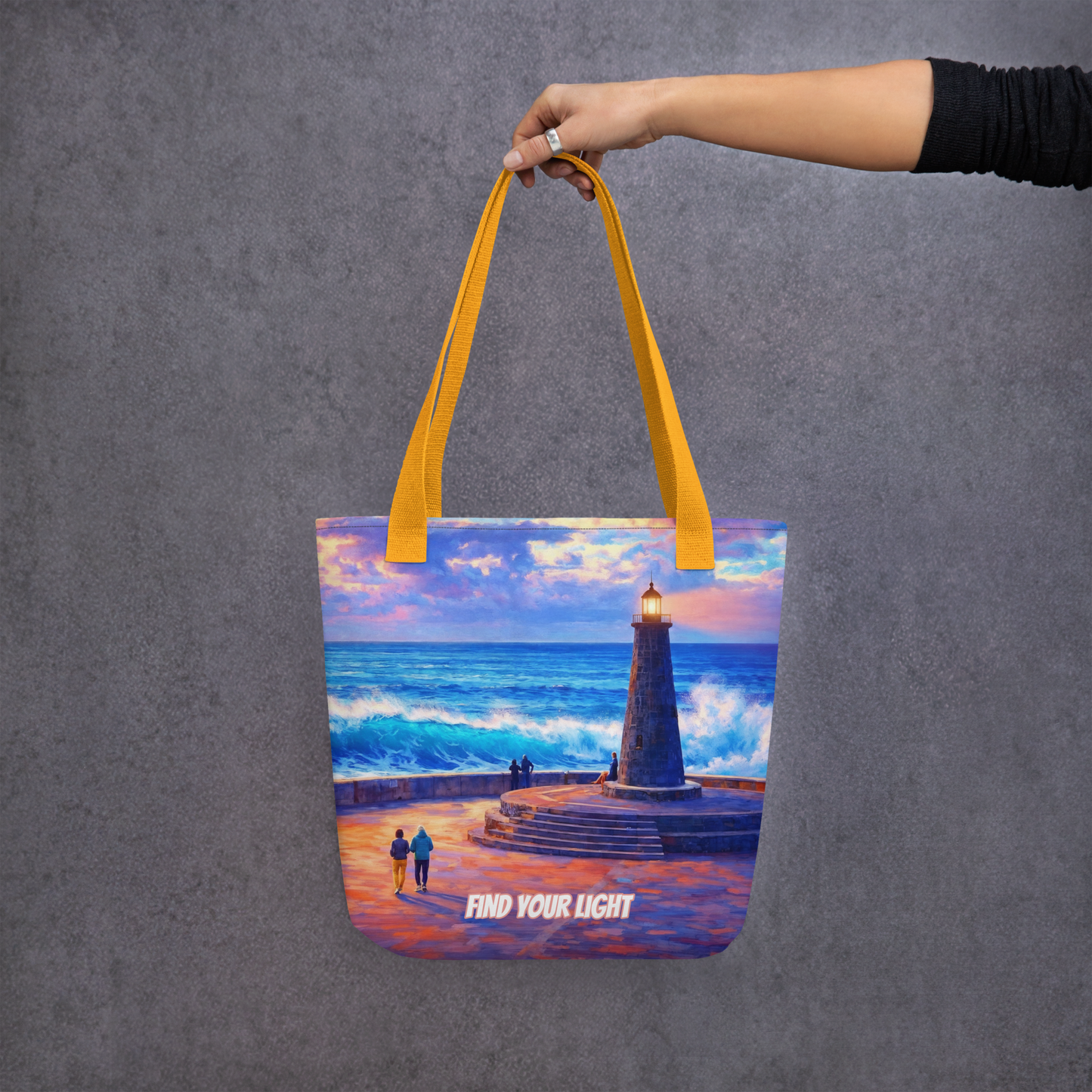 Sac fourre-tout – « Trouve ta lumière »