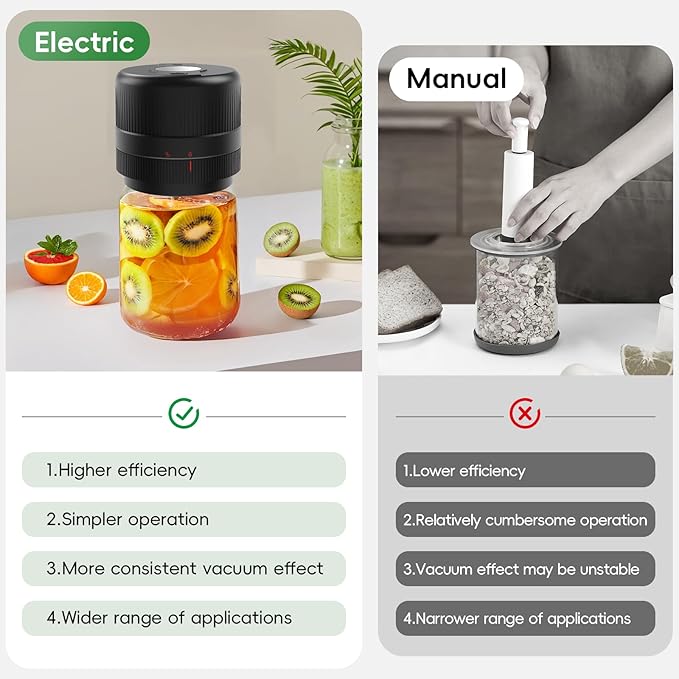 Elektrischer Vakuumierer für Einmachgläser
